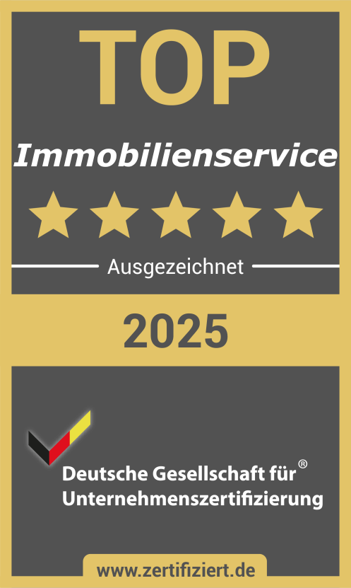 TOP Immobilienservice 2025 - Ausgezeichnet